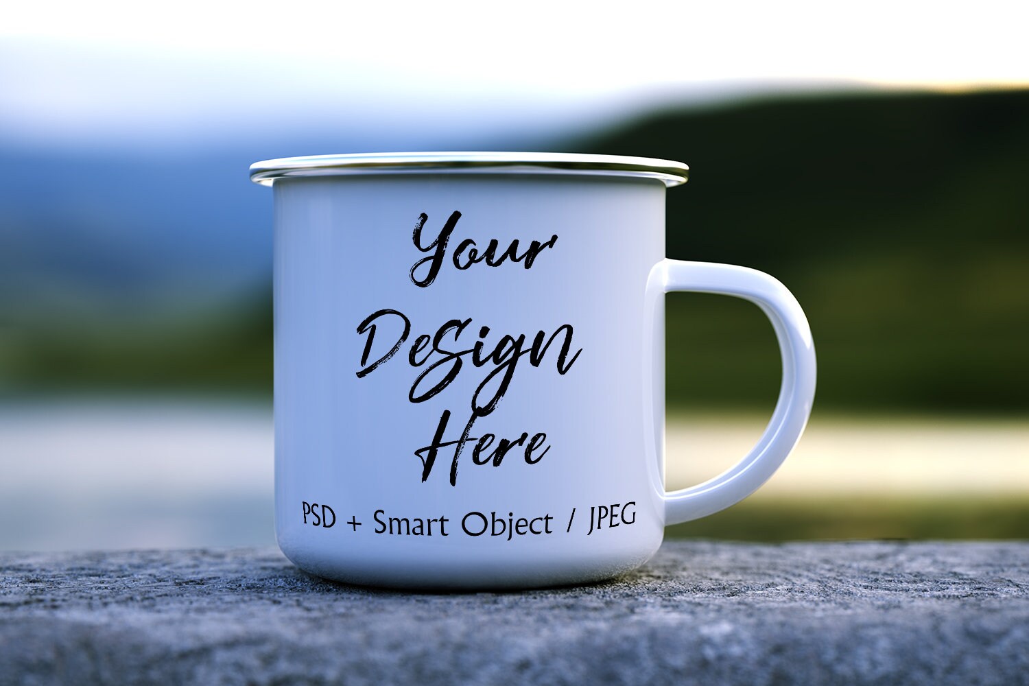10 ounce metal camper mug mockup bundle blank mug photo styled stock photo stock photography 079