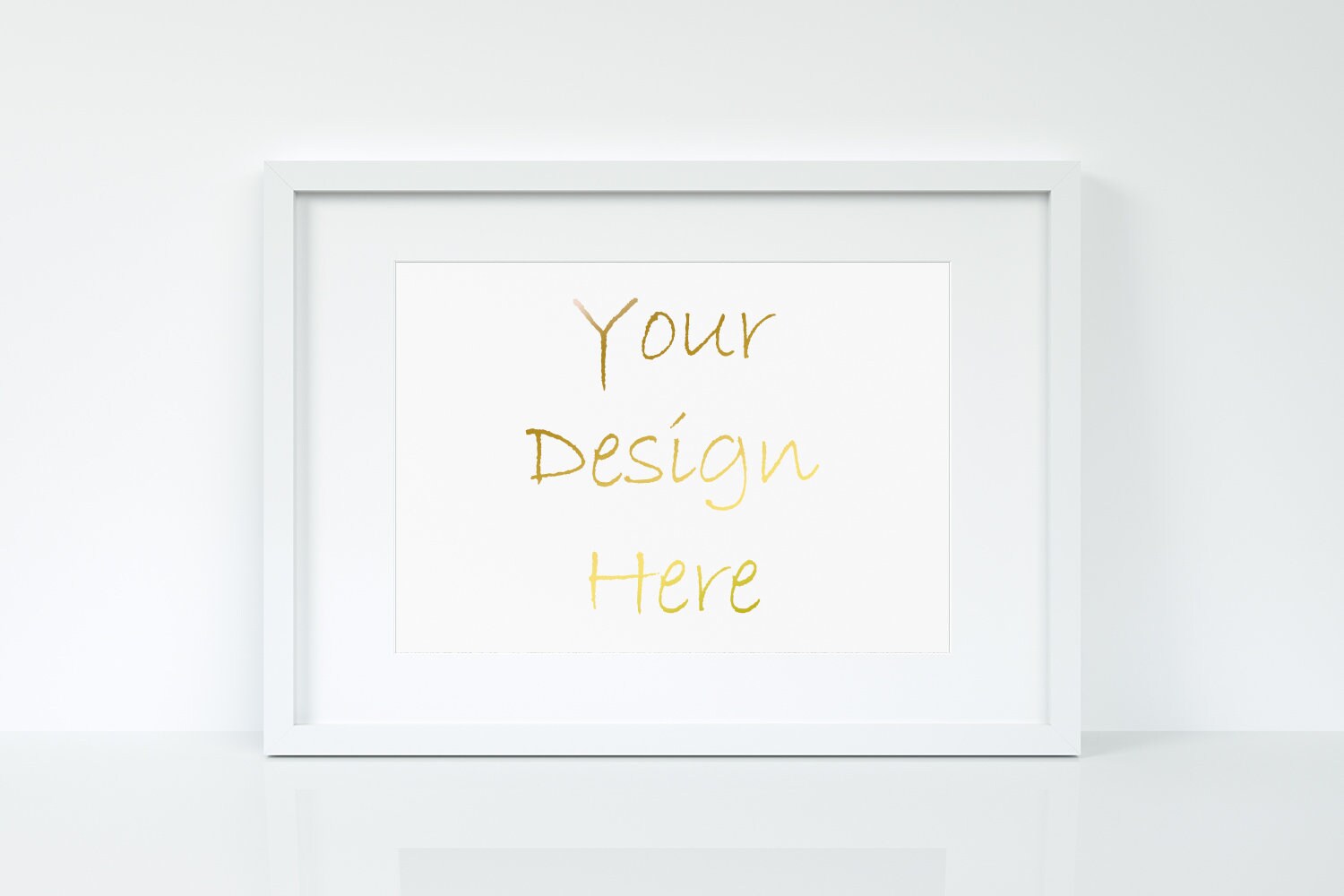 A4 White Frame Mockup A4 Empty Frame White Frame Mockup A4 Etsy UK