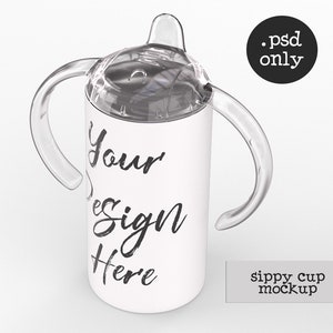 Schnabeltasse Mockup: PSD Vorlage (Digitaler Download)
