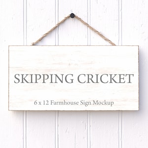 6x12 farmhouse sign mockup, simple rustic wood, cottage styled stock photography, framed wood Jpeg acrylic decal mockup DIGITAL DOWNLOAD