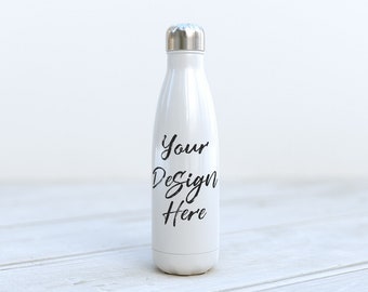 Water Bottle Mockup: 17oz PSD & JPG Template (Digital Download)