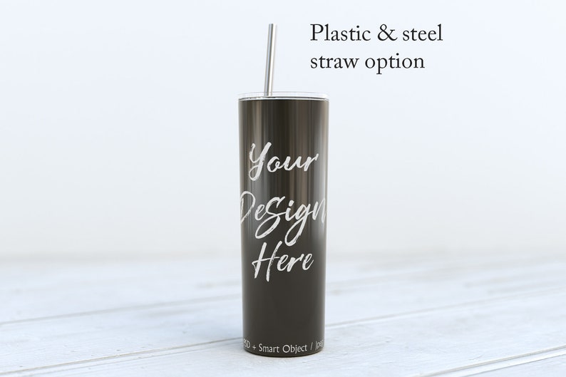 Download Black skinny tumblers mockup black tumbler mock up tumbler | Etsy