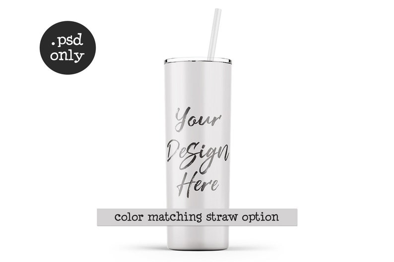 Download 20oz skinny tumbler photoshop mockup custom tumbler mock ...