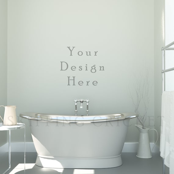 Download Bathroom Mockup Bath Mockup Bathroom Mock Up Mockup Etsy