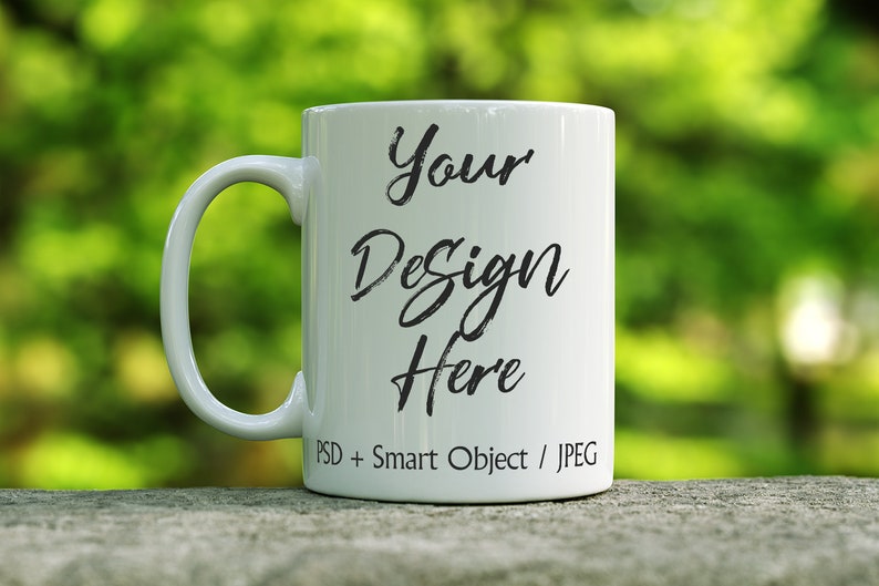 Download White coffee mug mockup outdoors blank coffee cup mock up ...