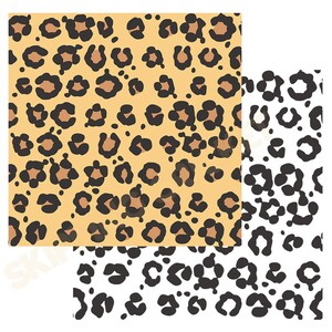 Manchas de leopardo sin costuras svg, dxf, png, eps, archivo de corte, archivo de corte, patrón, textura, enlosables, repetitivo, impresión, punto negro DESCARGA INSTANTE