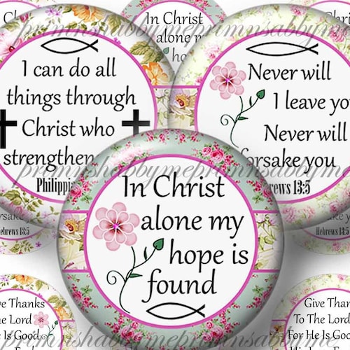 Free Spiritual Bottle Cap Printables