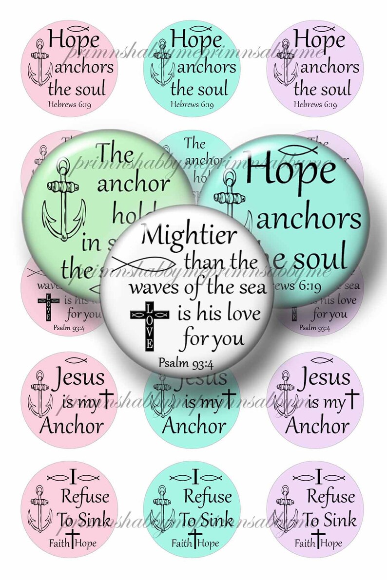 CHRISTIAN JESUS Bible Verses Bottle Cap Images 1 Inch - Etsy