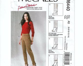 McCall's M6440, Palmer/Pletsch Pants Sewing Pattern, Sizes 6-14, Uncut