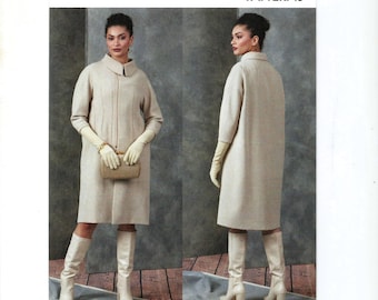 Coat Sewing Pattern, Guy Laroche Vogue V1911 - Sizes 16-26, Uncut
