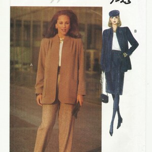 Vogue 8729 Sewing Pattern: Women's Jacket, Skirt & Pants, Sizes 20-24