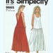 Misses Dress Easy Sewing Pattern, Simplicity 9665, Factory Folded ...
