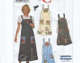 Misses Jumper, Simplicity 7981 Sewing Pattern, Sizes 12, 14, 16, Uncut pattern