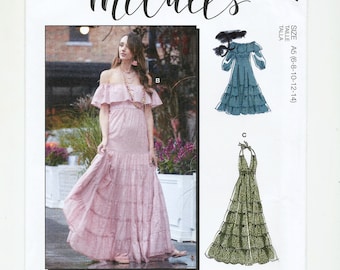 McCall's M8087 Misses Dress Sewing Pattern, Sizes 6-14