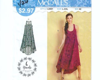 McCall's 9401 Easy Dress Sewing Pattern, Sizes 16-26