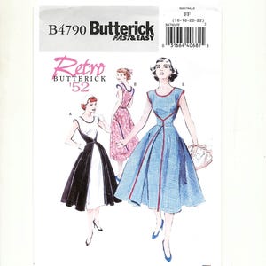 Butterick B4790 Wrap Dress Sewing Pattern, Sizes 16-22, Uncut