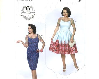 Simplicity S9291 Dress Sewing Pattern: Gertie Design, Sizes 14-22