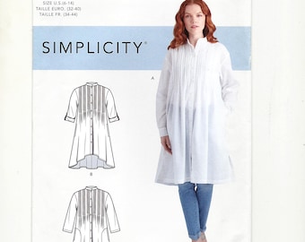 Simplicity S9044 Sewing Pattern: Misses Top, Dress, Tunic (Sizes 6-14)