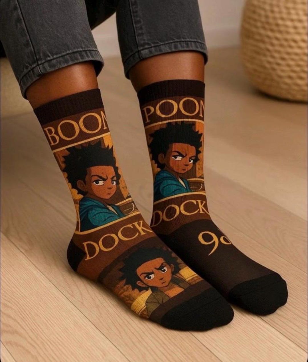 Dragon Boy Cartoon Socks | Anime Streetwear Socks | Cool Cartoon Crew ...