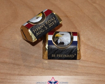 Nugget Wrapper, Eagle Scout, Customized, Eagle Scout Court of Honor, BSA0307