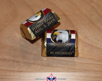 Nugget Wrapper, Eagle Scout, Customized, Eagle Scout Court of Honor, BSA0307