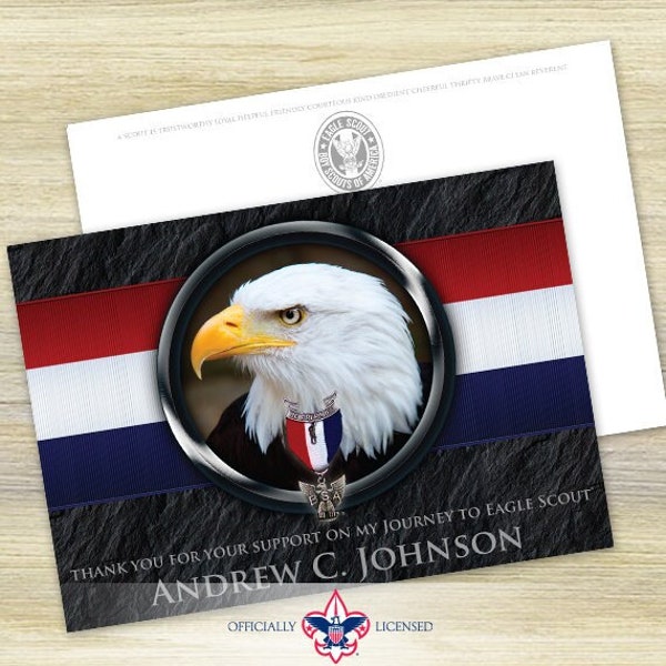 Postcard, Eagle Scout Postcard, Eagle Scout, Customized, Court of Honor, BSA0513