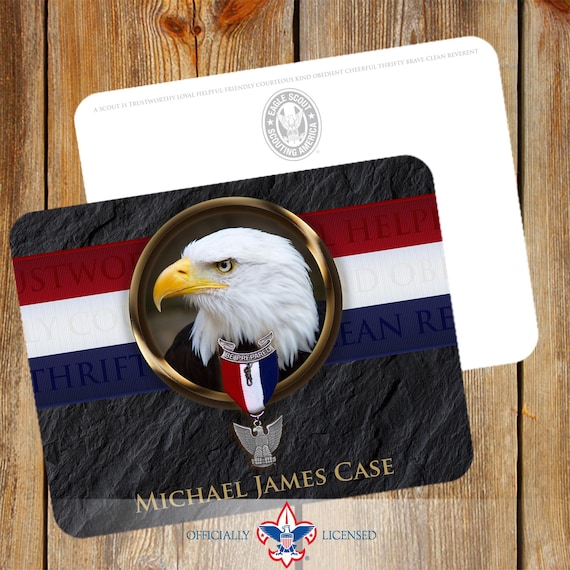 Thank You Cards, Eagle Scout, Customized, Court of Honor, BSA0312