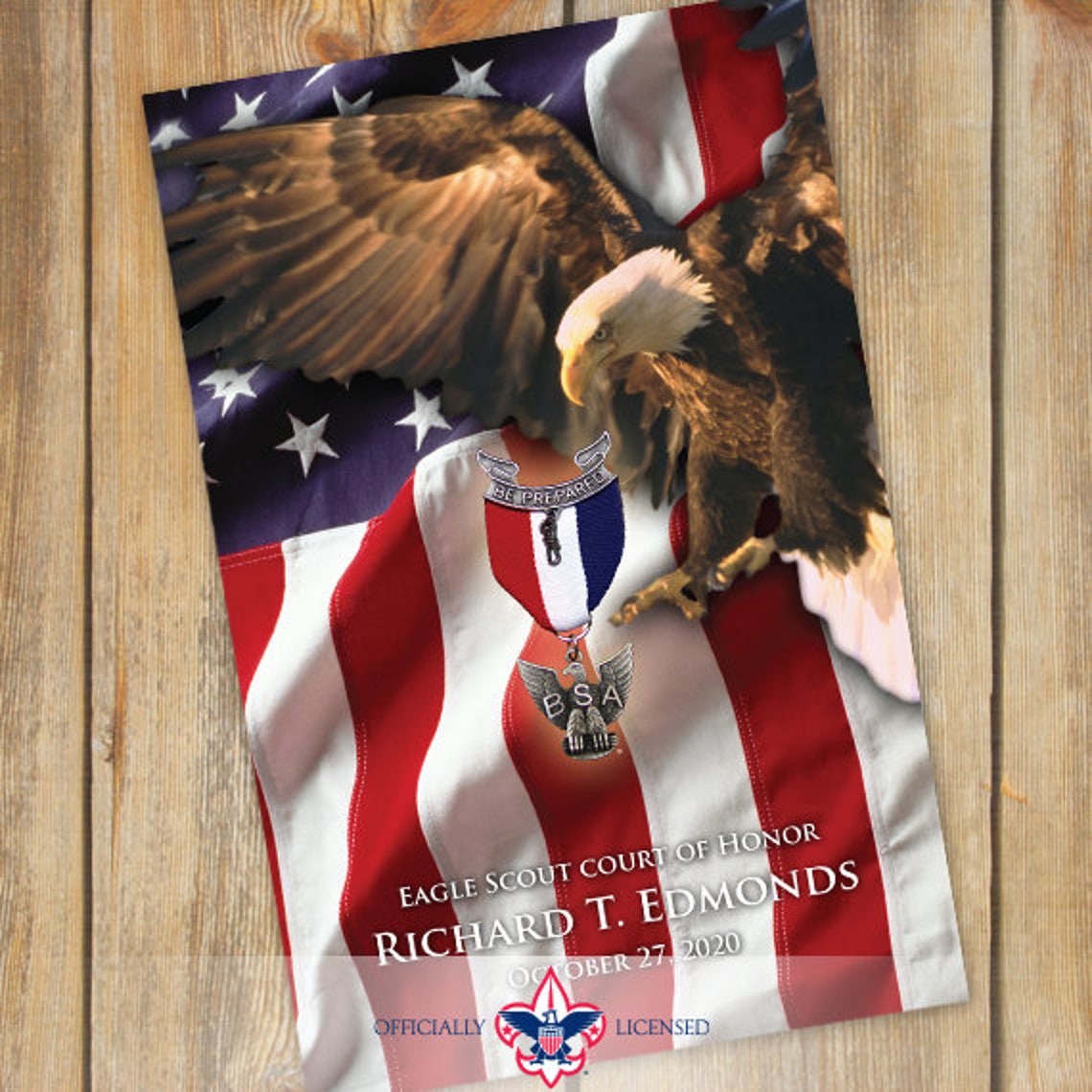 Program Cover Eagle Scout Court of Honor Program Cover Boy - Etsy