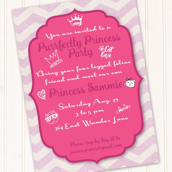 kitten announcement, new kitten announcement, purrfect princess party, kitten party, four legged friends, new baby, BLP1605