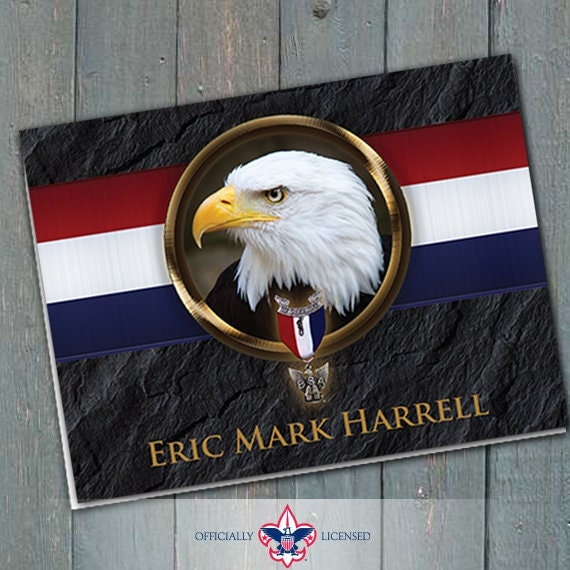 Thank You Cards, Eagle Scout, Customized, Court of Honor, BSA0302