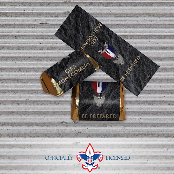 Nugget Wrapper, Eagle Scout, Customized, Eagle Scout Court of Honor, BSA0107