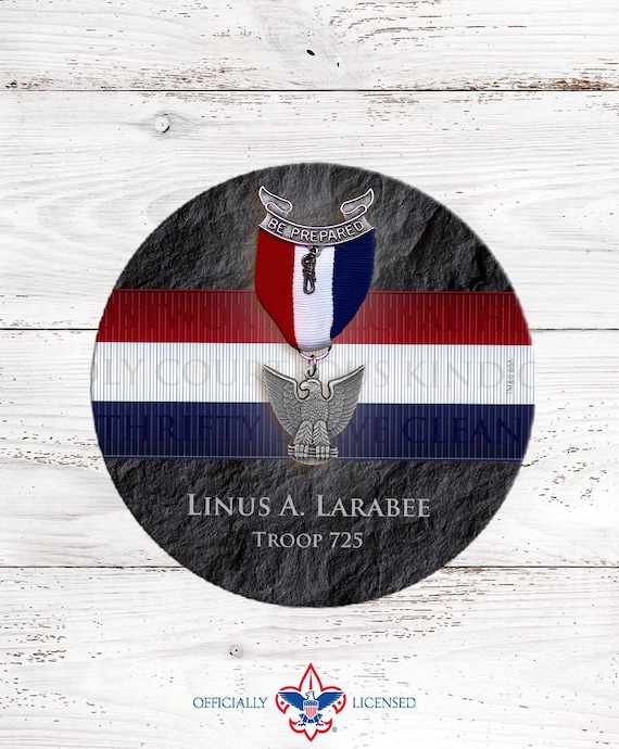 Perseverance Eagle Scout Stickers, Court of Honor, custom stickers, BSA0514A