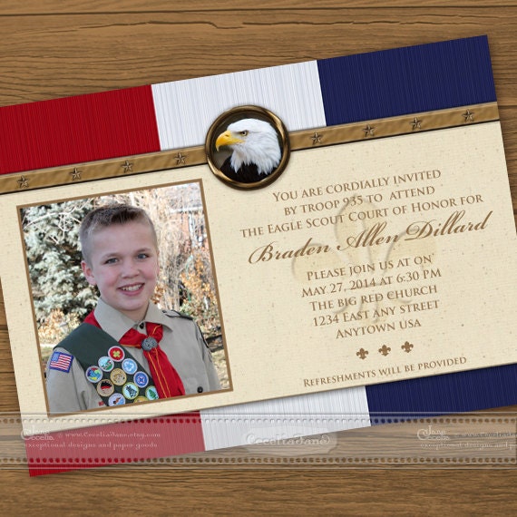  eagle scout court of honor invitations eagle scout eagle 