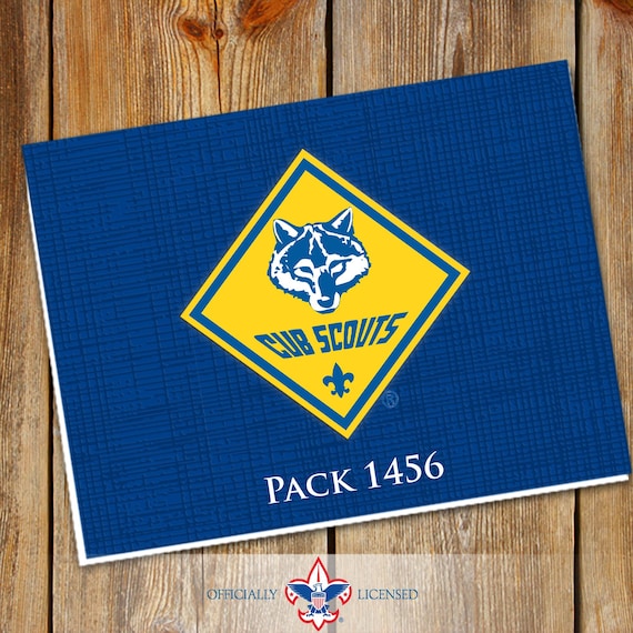 Note Cards, Cub Scout, Customized, BSA5002