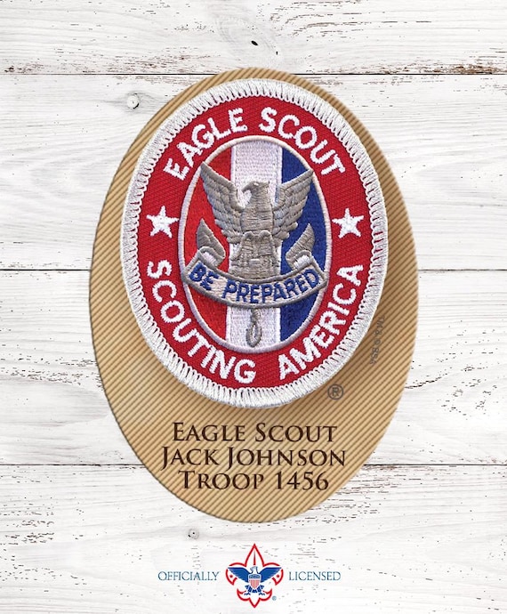 Eagle Patch stickers, custom stickers, BSA3914