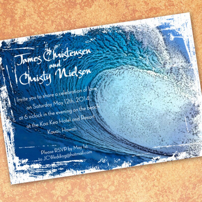 Wedding Invitations Wedding Package Beach Wedding Island Etsy