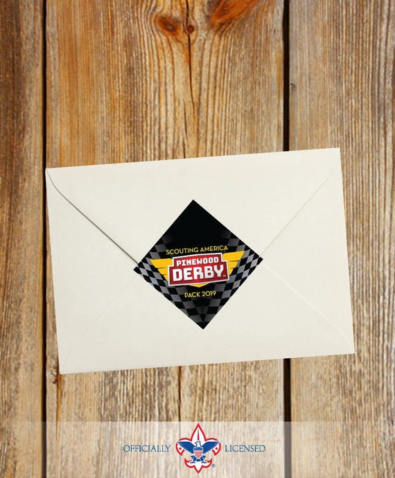 Pinewood Derby stickers, Pack Meeting stickers, custom stickers, BSA4114