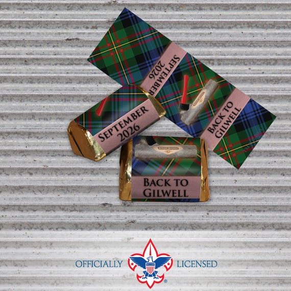 Wood Badge Nugget Wrapper, Customized, BSA2107