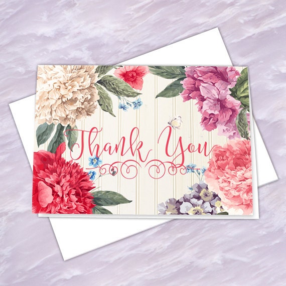 thank you cards, thank you notes, graduation thank you cards, 4x6 notecards, teacher appreciation, NC127