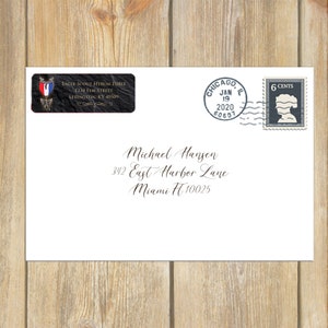 Return Address Labels, Eagle Scout, Customized, Eagle Scout Court of Honor, BSA0108