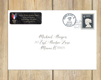 Return Address Labels, Eagle Scout, Customized, Eagle Scout Court of Honor, BSA0108