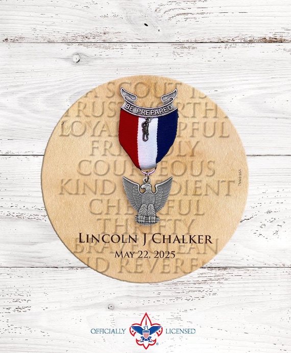 Leadership Eagle Stickers, Court of Honor, custom stickers, BSA0214A