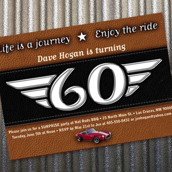 retirement party invitations, 60th birthday party ideas, birthday party themes, birthday party, Harley Davidson, Indian Motorcycles