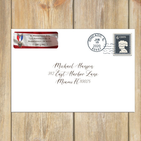 Return Address Labels, Eagle Scout, Customized, Eagle Scout Court of Honor, BSA0808