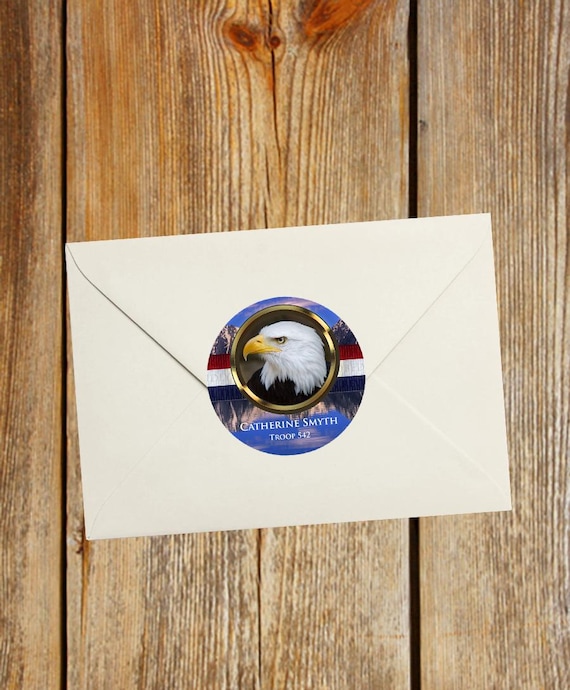 Tetons Eagle Scout Stickers, Court of Honor, custom stickers, BSA0614B
