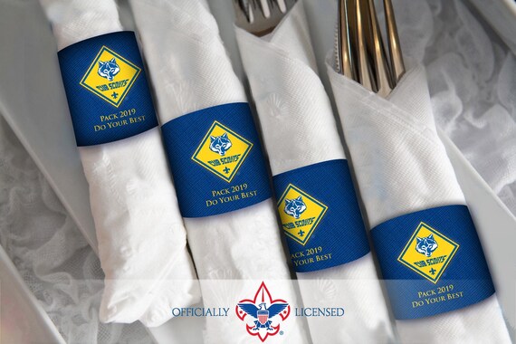 Cub Scout Napkin Ring, Customized, BSA5015