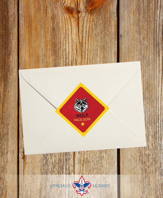Wolf Pack custom stickers, custom Cub Scout stickers, BSA5314
