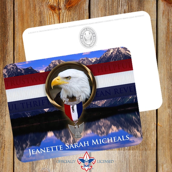 Thank You Cards, Eagle Scout, Customized, Court of Honor, BSA0612