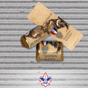 Leadership Nugget Wrapper, Eagle Scout, Customized, Eagle Scout Court of Honor, BSA0207