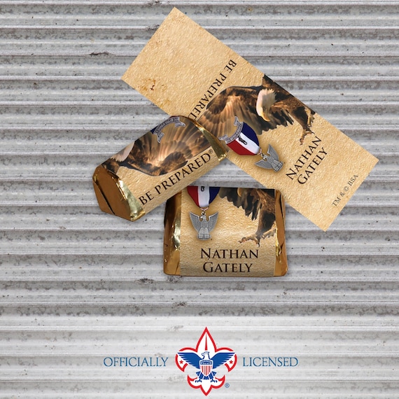 Nugget Wrapper, Eagle Scout, Customized, Eagle Scout Court of Honor, BSA0207